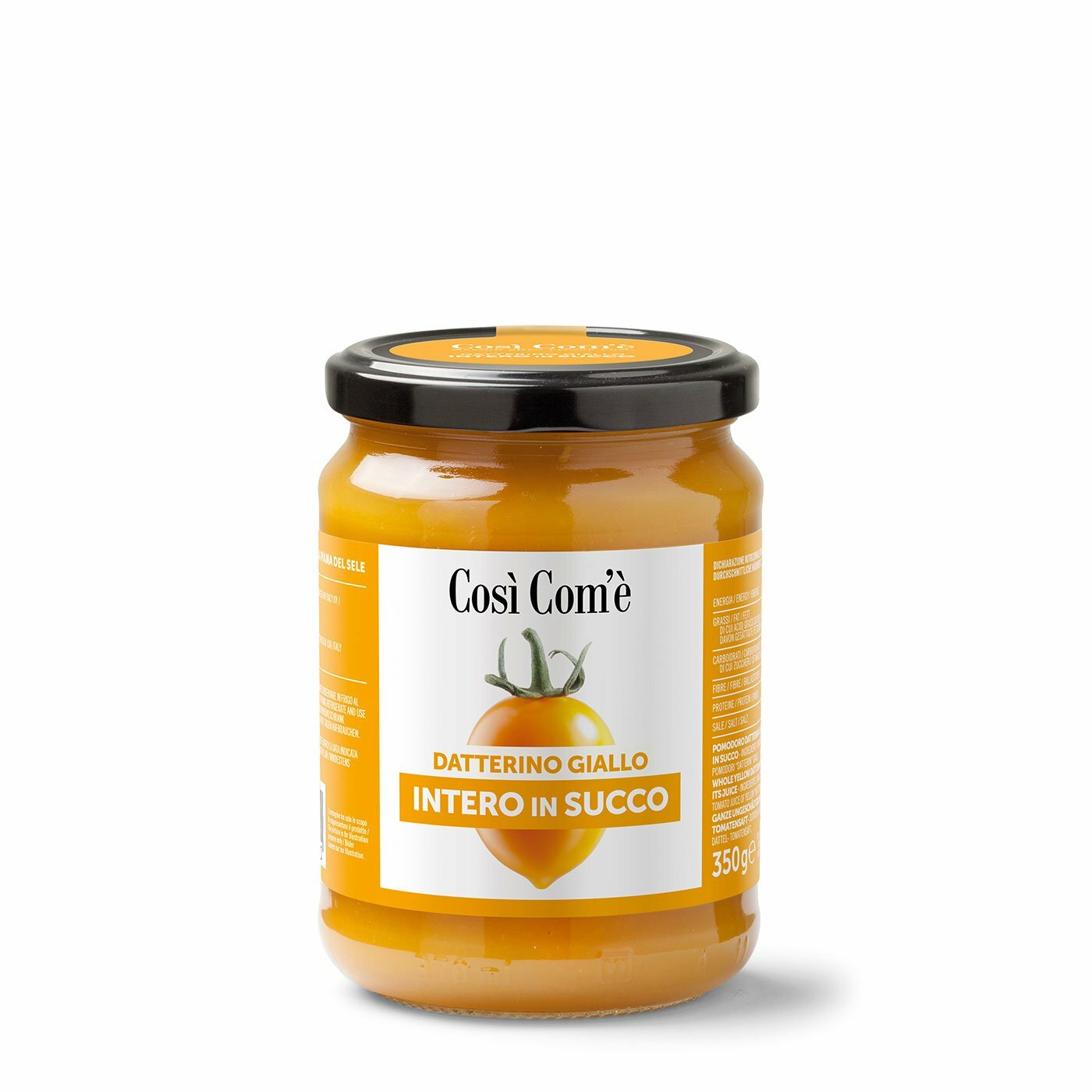 SAUCE TOMATE JAUNE 350G Eataly Pour les Pros